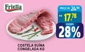 Costela Suina Congelada 1kg
