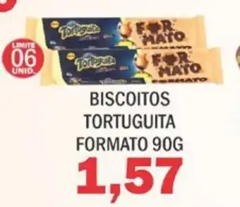 Biscoito Tortuguita Formato 90g