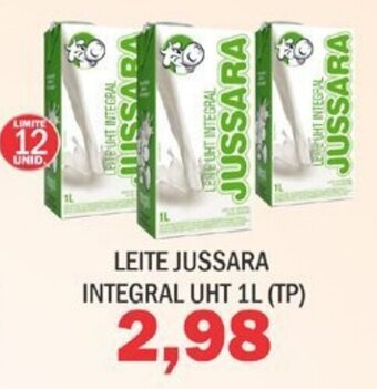 Supermercados Mendonça Leite Jussara Integral UHT 1L (tp) oferta