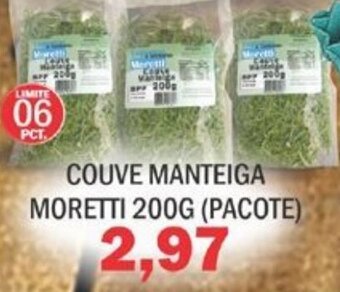 Couve Manteiga Moretti 200g (pacote)