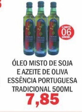 Supermercados Mendonça Oleo misto de soja e Azeite de Oliva Essencia Portuguesa Tradicional 500ml oferta