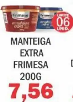 Supermercados Mendonça manteiga Extra F oferta