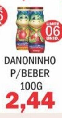 Supermercados Mendonça Danoninho p/ Beber 100g oferta