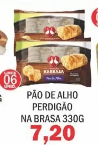 Supermercados Mendonça Pao de alho Perdigao NaBrasa 330g oferta