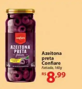Nacional Azeitona preta Confiare 160g oferta