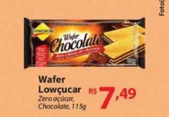 Nacional Wafer Lowcucar 115g zero oferta