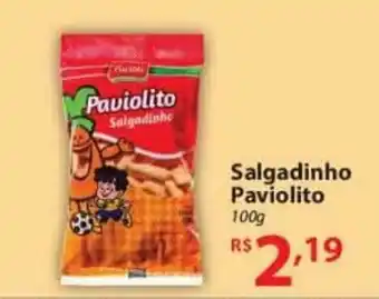 Nacional Salgadinho Paviolito 100g oferta