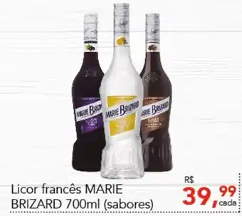 Licor frances Marie Brizard 700ml (sabores)