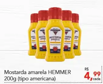 Mostarda Amarela Hemmer 200g (tipo americana0