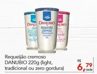 Cometa Supermercados Requeijao Cremoso Danubio 220g oferta