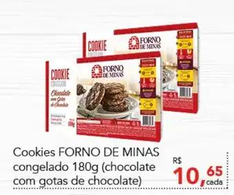 Cometa Supermercados Cookies Forno de Minas congelado 180g (chocolate com gotas de chocolate) oferta