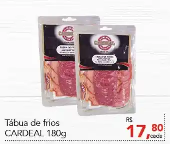 Tabua de Frios Cardeal 180g