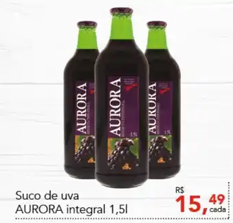 Cometa Supermercados Suco de Uva Aurora integral 1.5L oferta