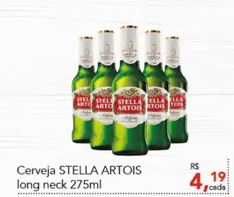 Cometa Supermercados Cerveja Stella Artois Long Neck 275ml oferta