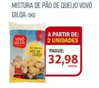 Decisão Atacarejo Mistura de pao de Queijo Vovo Gilda 5kg oferta