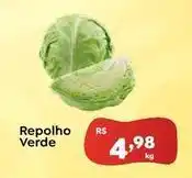 Novo Atacarejo Repolho verde oferta