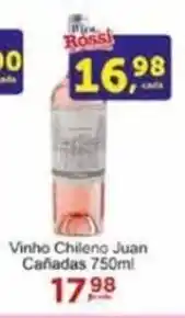 Rossi Supermercado Vinho Chileno Juan Cañadas 750ml oferta