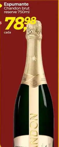 Frangolândia Espumante Chandon brut reserve 750ml oferta