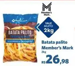 Sam's Club Batata palito Member's Mark. 2kg oferta