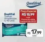 Drogal Qualifral - toalhas umedecidas oferta