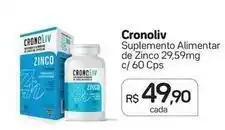 Drogal Cronoliv - suplemento alimentar de zinco oferta
