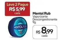 Drogal Mentol rub - vaporizante descongestionante oferta