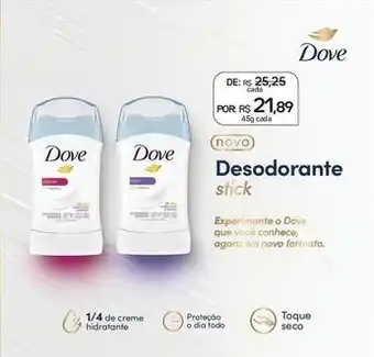 Drogal Dove - desodorante stick oferta