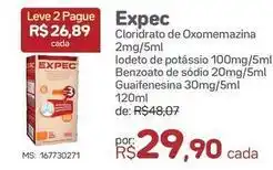 Expec - cloridrato de oxomemazina