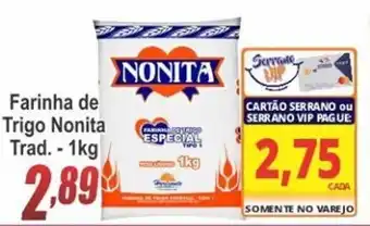Farinha de Trigo Nonita Trad. 1kg
