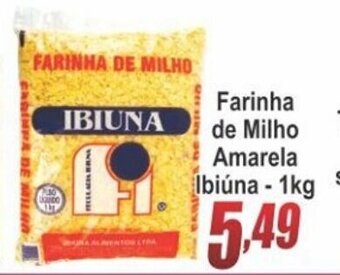 Farinha de Milho Amarela Ibiuna 1kg