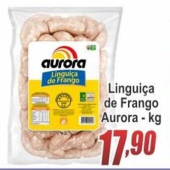Serrano Supermercado Linguica de Frango Aurora 1kg oferta