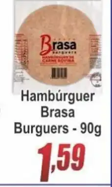 Hamburguer Brasa Burguers 90g