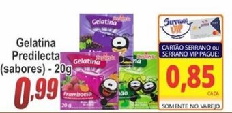 Serrano Supermercado Gelatina Predilecta (sabores) 20g oferta
