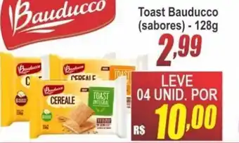 Serrano Supermercado Toast Bauducco (sabores) 128g oferta