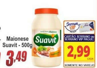 Maionese Suavit 500g