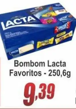 Bombom Lacta Favoritos 250.6g