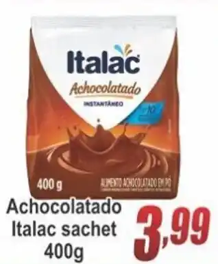 Serrano Supermercado Achocolatado Italac 400g oferta