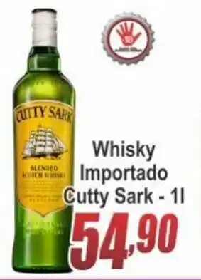 Serrano Supermercado Whisky importado Cutty Sark 1L oferta