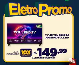 DB Supermercados TV 40 TCL S5400A ANDROID FULL HD oferta
