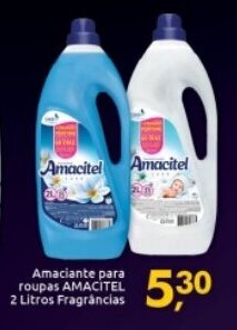 Supermercados Nori Amaciante para Roupas Amacitel 2L fragrancias oferta