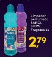 Supermercados Nori Limpador perfumado Sanol 500ml fragrancias oferta