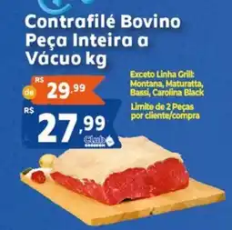 GoodBom Contrafilé Bovino Peça Inteira a Vácuo kg oferta