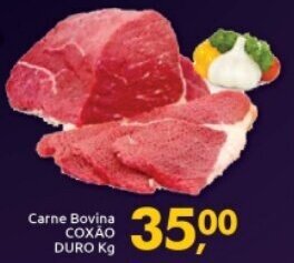 Supermercados Nori Carne bovina coxao duro 1kg oferta