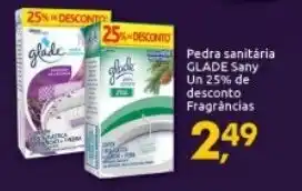 Pedra Sanitaria Glade Sany Un 25% de desconto fragrancias