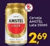 Cerveja Amstel lata 350ml