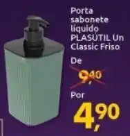 Supermercados Nori Porta sabonete Liquido Plasutil un Classic Frisco oferta