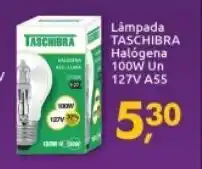 Lampada Taschibra Halogena 100W un 127V A55