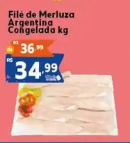 GoodBom Filé de Merluza Argentina Congelada kg oferta