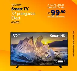 TOSHIBA Smart TV 32 polegadas