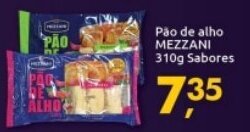 Supermercados Nori Pao de Alho Mezzani 310g sabores oferta